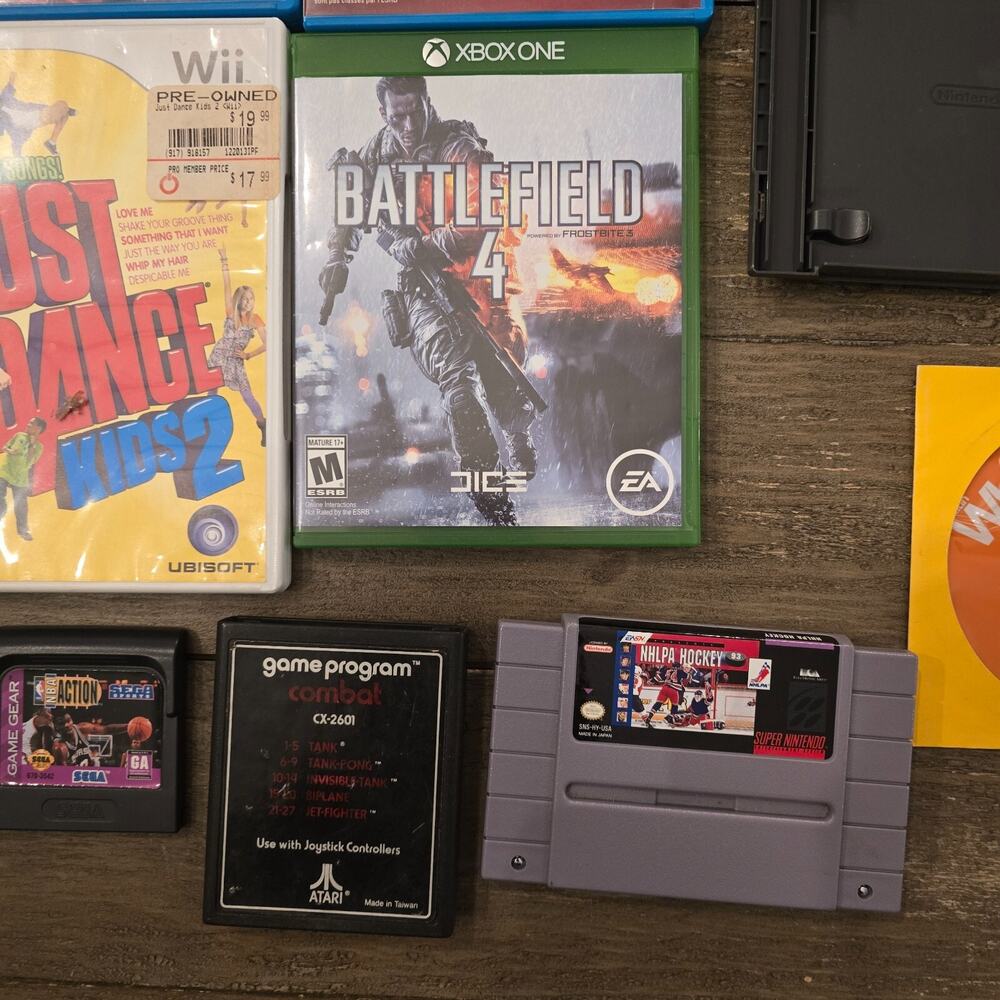 Huge Mixed Video Games Lot! Gameboy/Atari/Gamegear/SNES/DS/Wii + Cases! - Picture 4 of 13